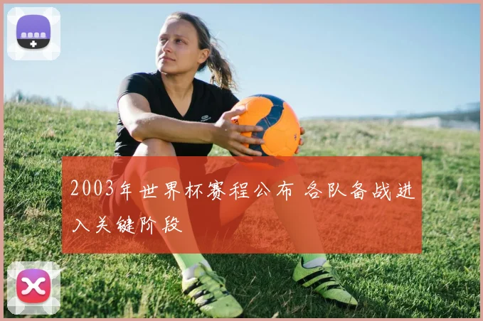 2003年世界杯赛程公布 各队备战进入关键阶段
